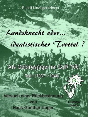 cover image of Landsknecht oder idealistischer Trottel ?